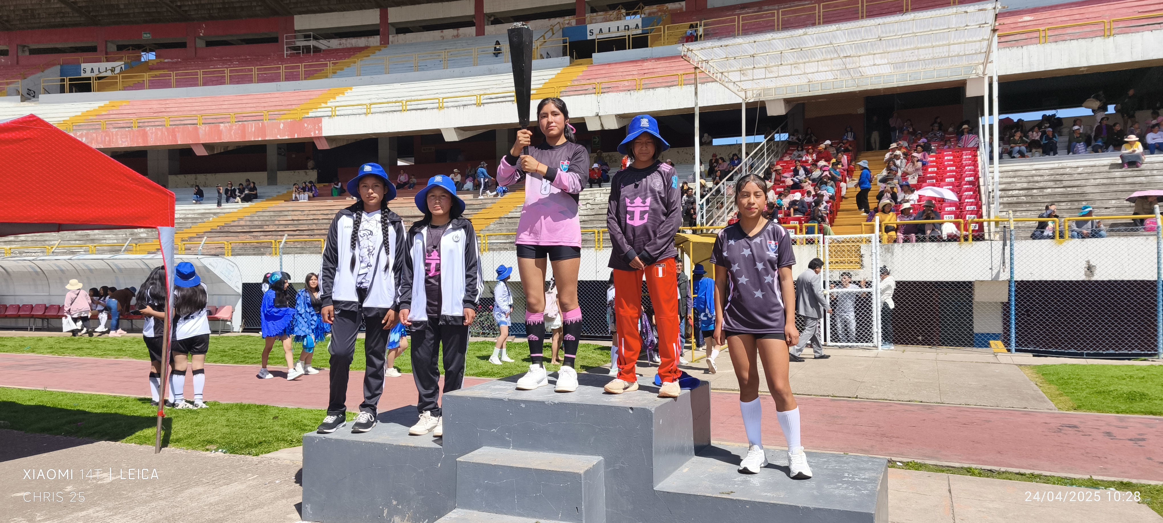 Equipo de atletismo en la regional JEDPA 2026